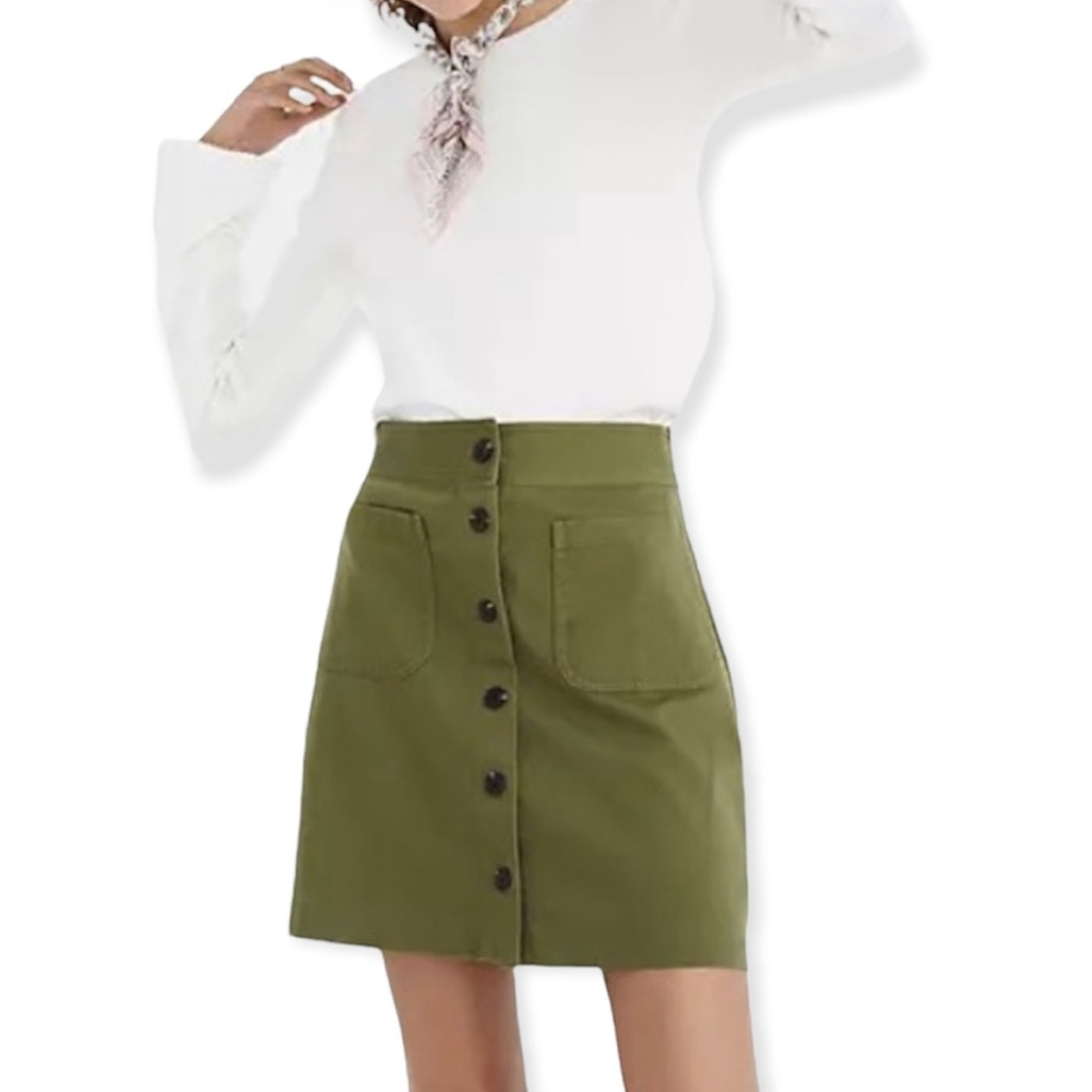 Madewell Station Mini Skirt size 6